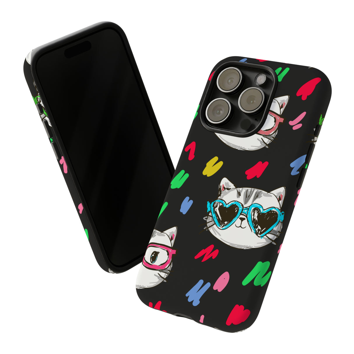 Cat Coloring - Protective Phone Case