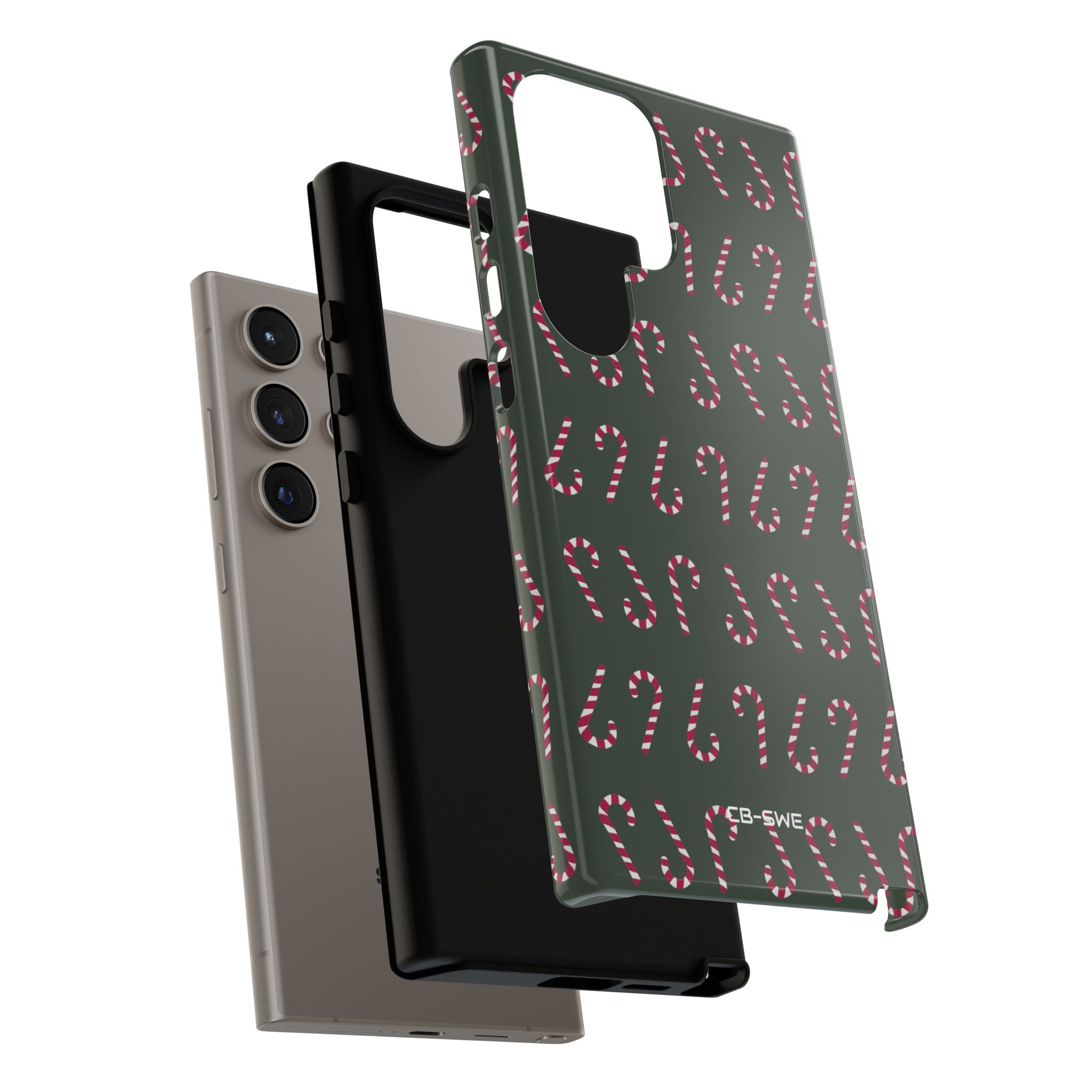 Candy Canes Aligned - Samsung Case