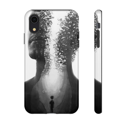 Line Art Love - Protective Phone Case