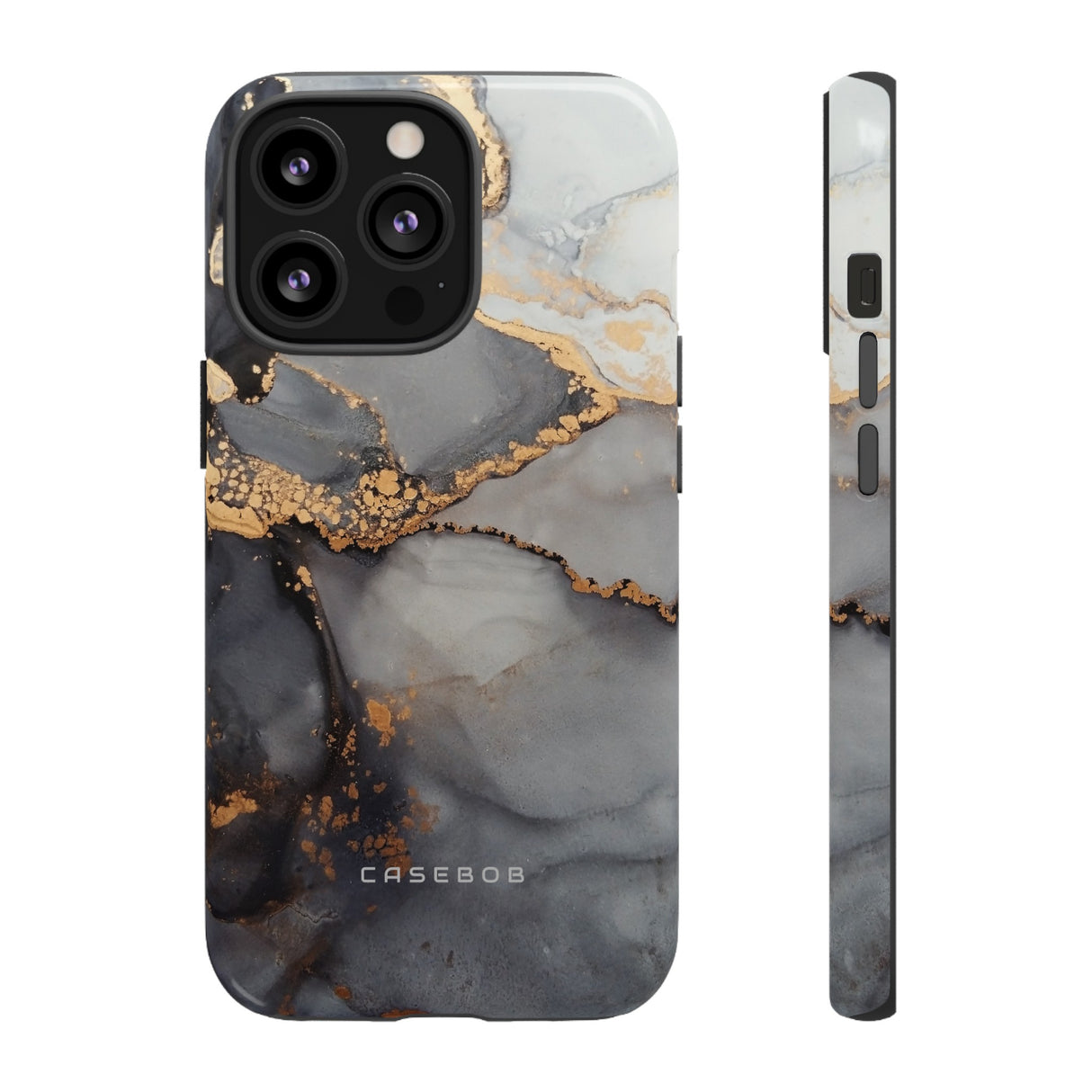 Grey Marble - Protective Phone Case