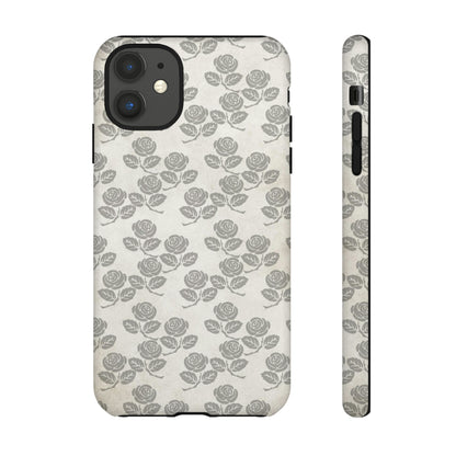 Roseniara Gothic Flower - Protective Phone Case