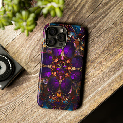 Stained Glass Gothic - Protective Phone Case