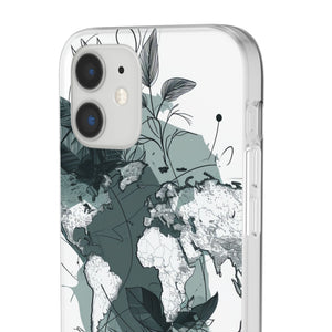 Botanical Cartography | Flexible Phone Case for iPhone