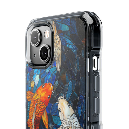Koi Fish Swim iPhone Case - Impact