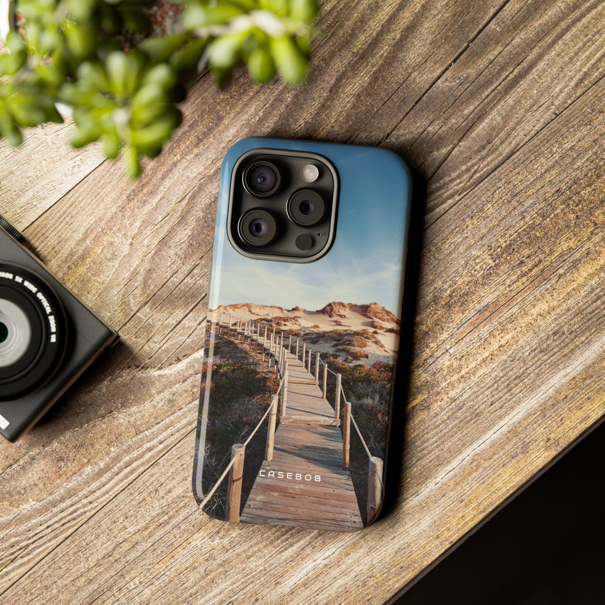 Wooden walkway - Protective Phone Case