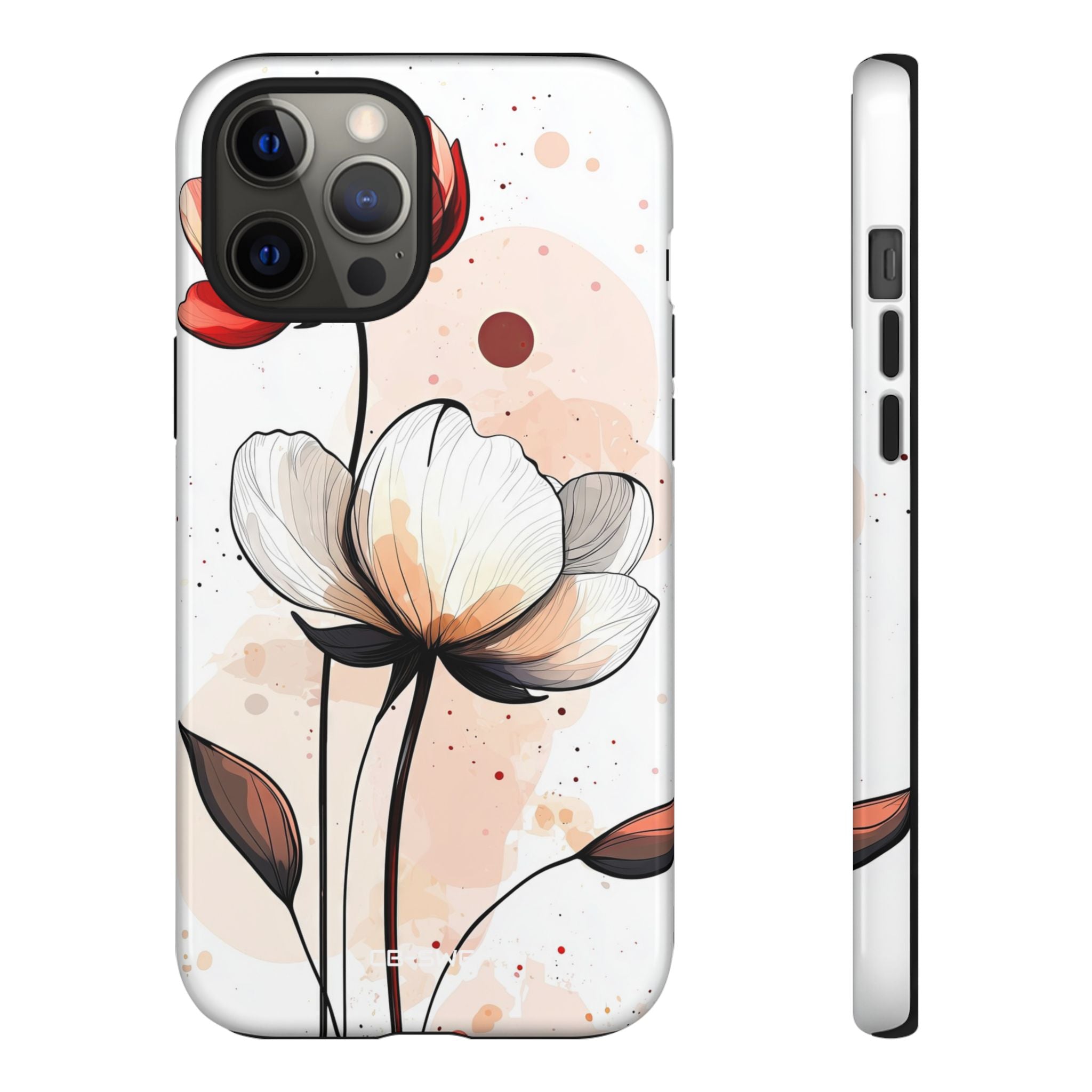 Vibrant Floral Elegance - iPhone Case