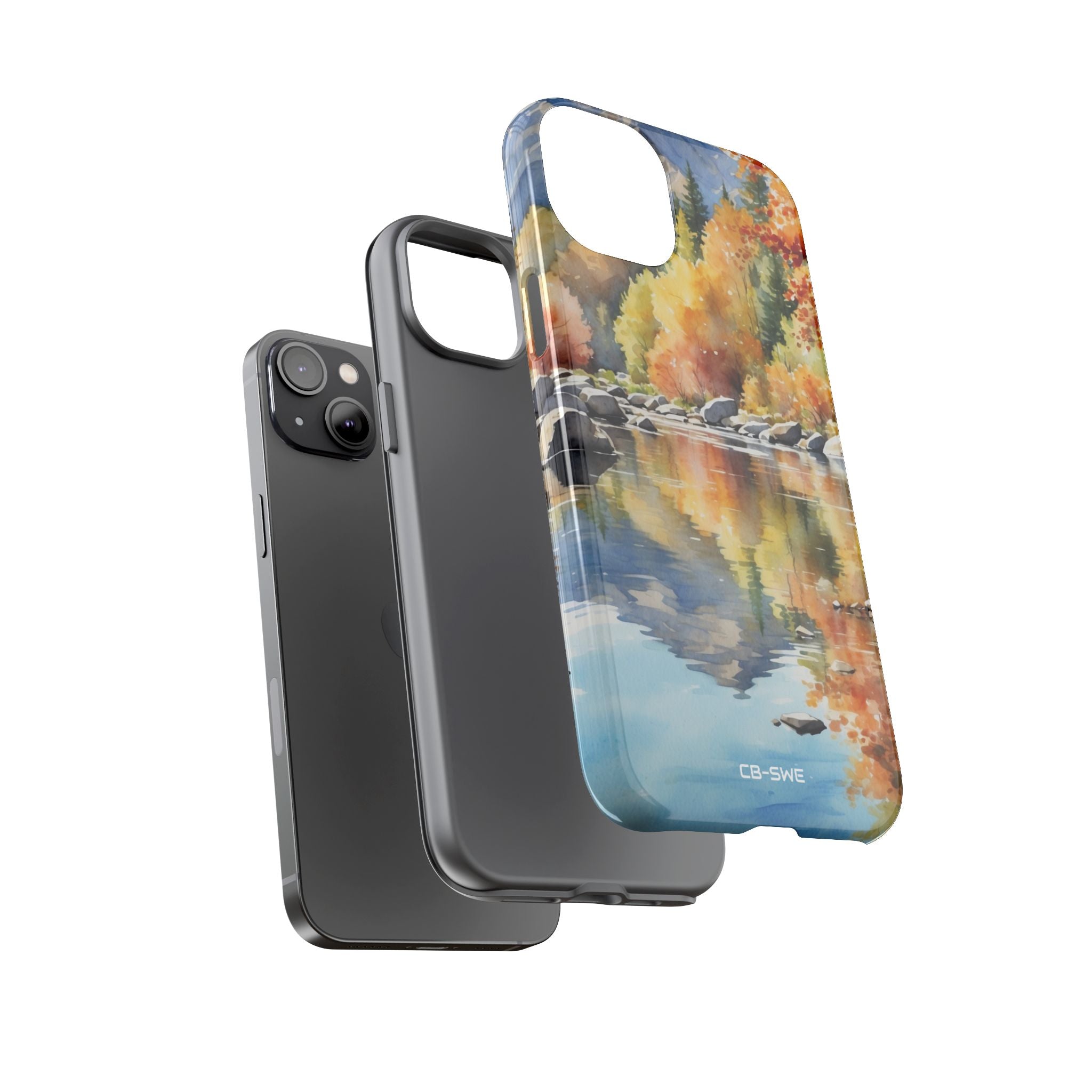 Autumn Leaves Reflect - iPhone Case