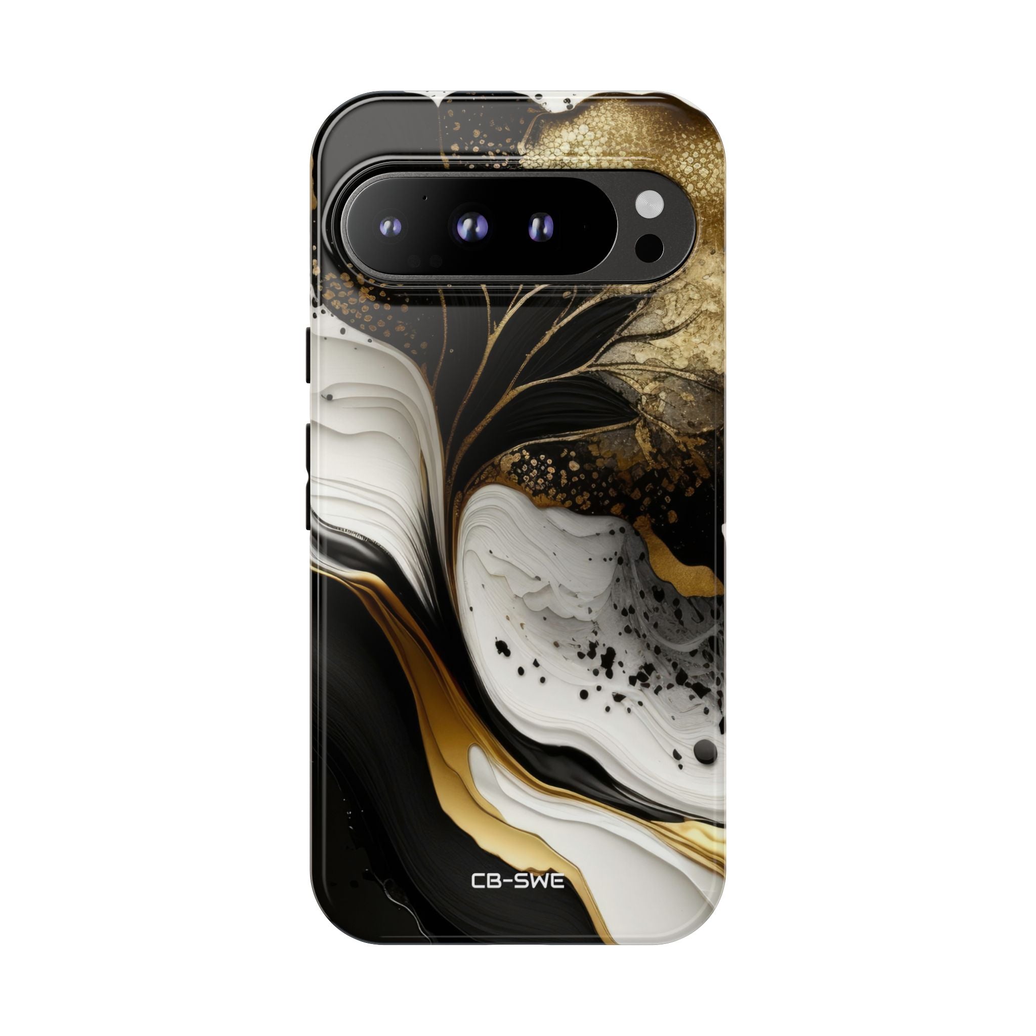 Gold Swirl Elegance - Google Pixel Case