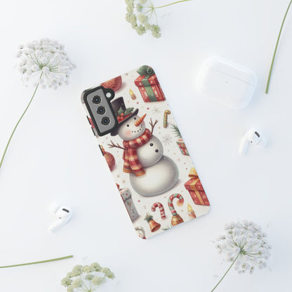 Snowman Wears Scarf - Samsung Case