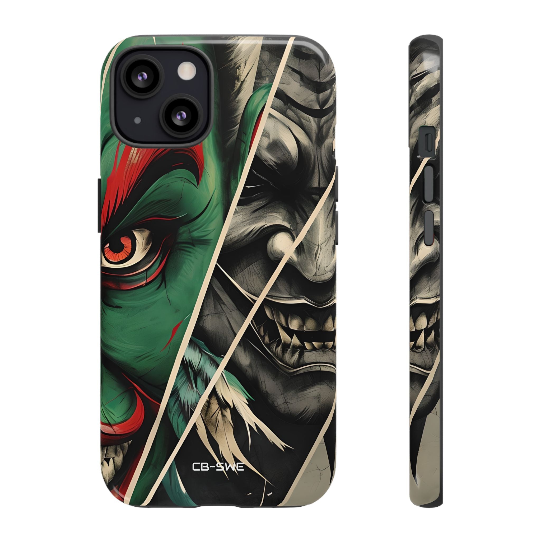 Demonic Panels Clash - iPhone Case