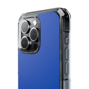 Sapphire Blue | Phone Case for iPhone (Clear Impact Case - Magnetic)