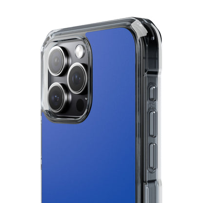 Sapphire Blue - Clear Impact Case for iPhone