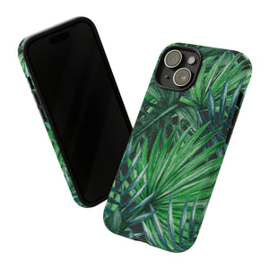 Watercolor Tropical Palm - Protective Phone Case