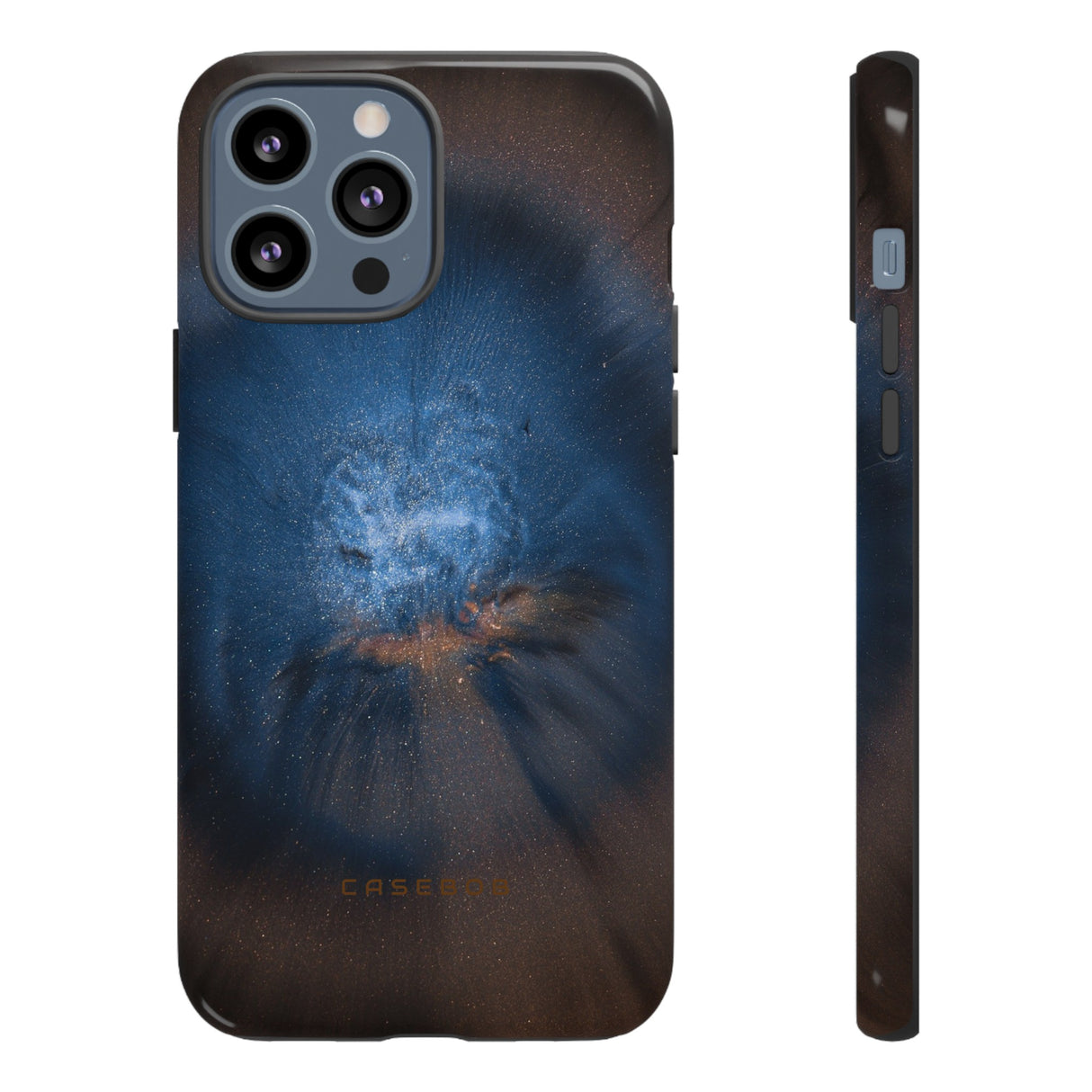 Blue Space Ink Art - Protective Phone Case