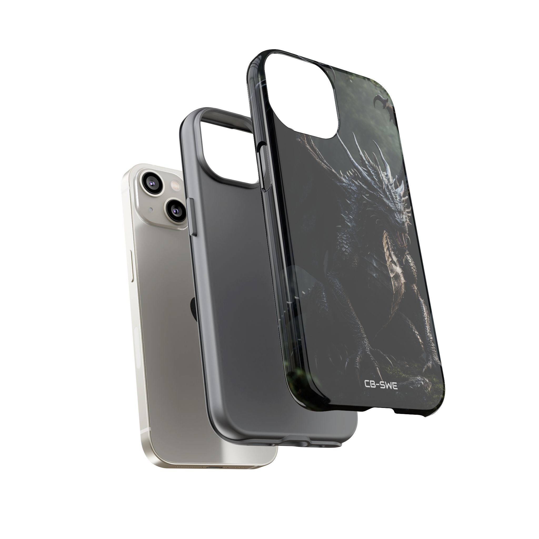 Dragon Emerges Mist - iPhone Case