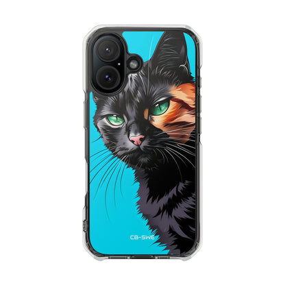Curious Cat Stare iPhone Case - Impact