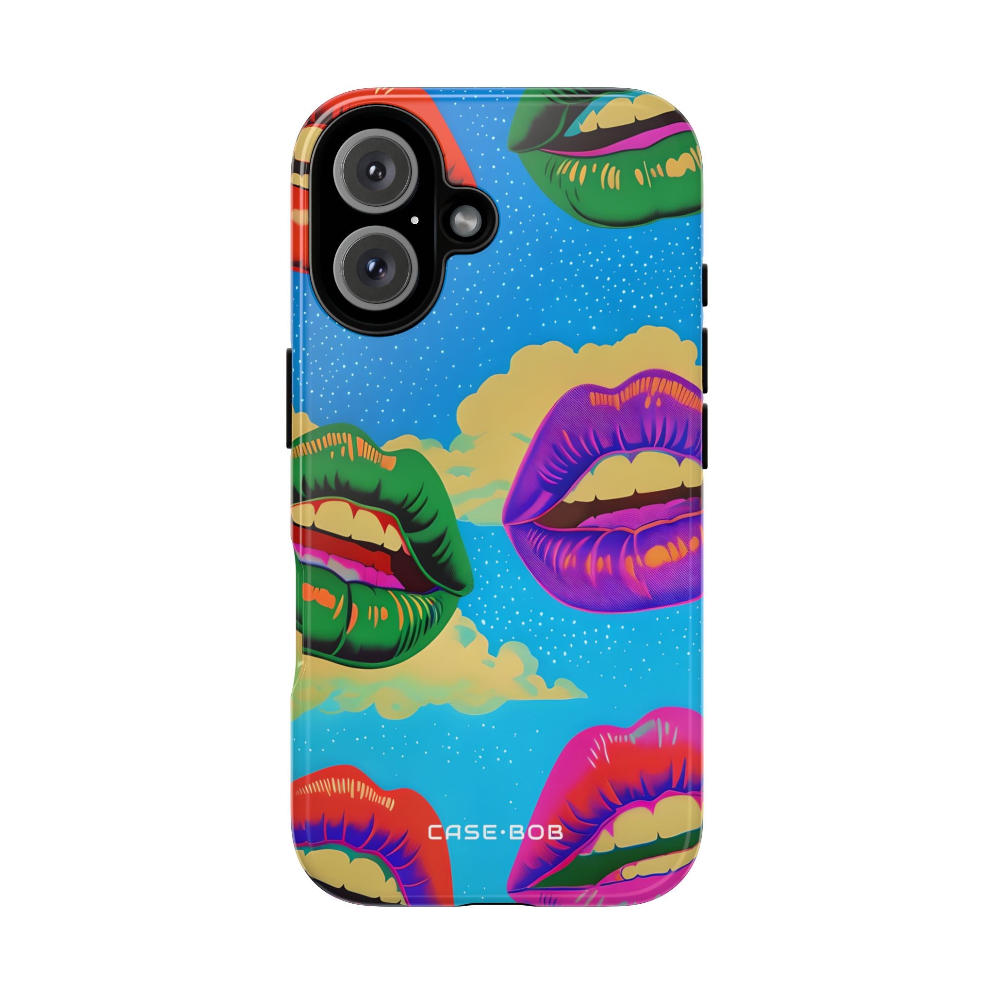 Colorful Lipscape iPhone 16 Pro Case - Tough