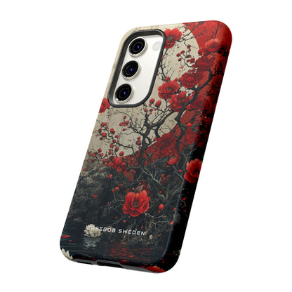 Zen Blossoms in Moonlight Samsung S23 - Tough Phone Case