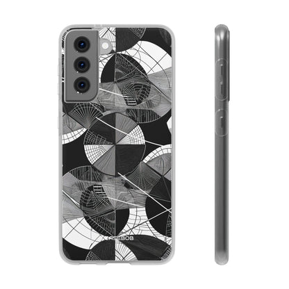 Geometric Elegance | Flexible Phone Case for Samsung Galaxy