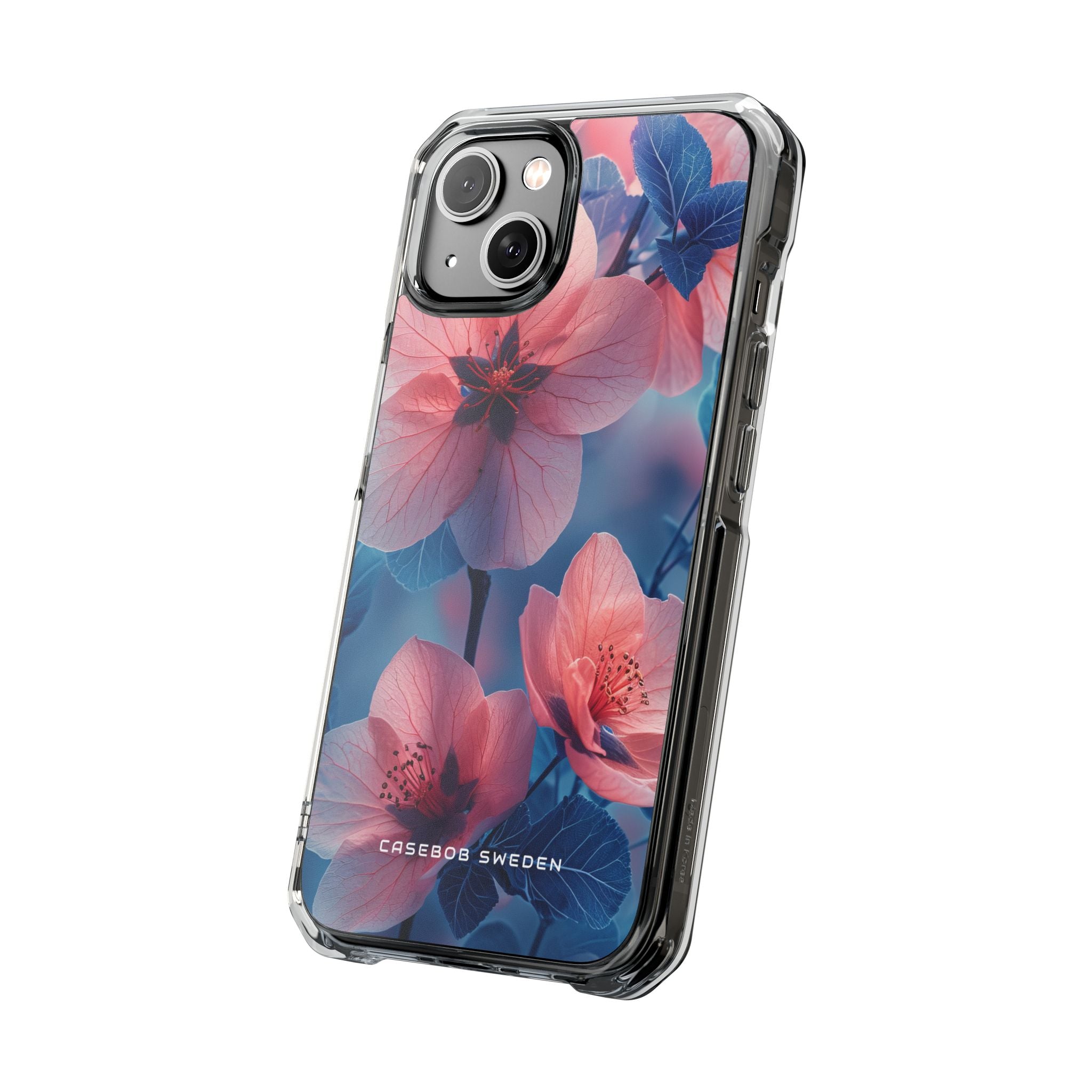 Ethereal Floral Harmony iPhone 14 - Clear Impact Phone Case