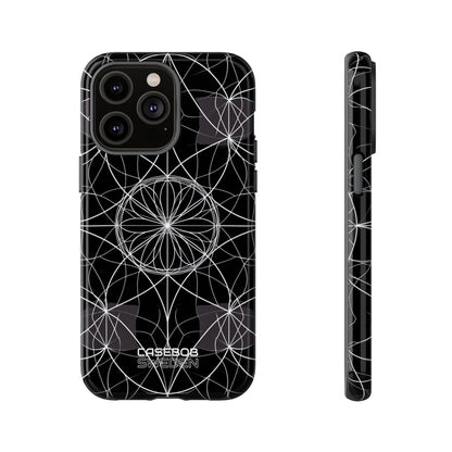 Symmetric Line Bloom iPhone 14 - Tough