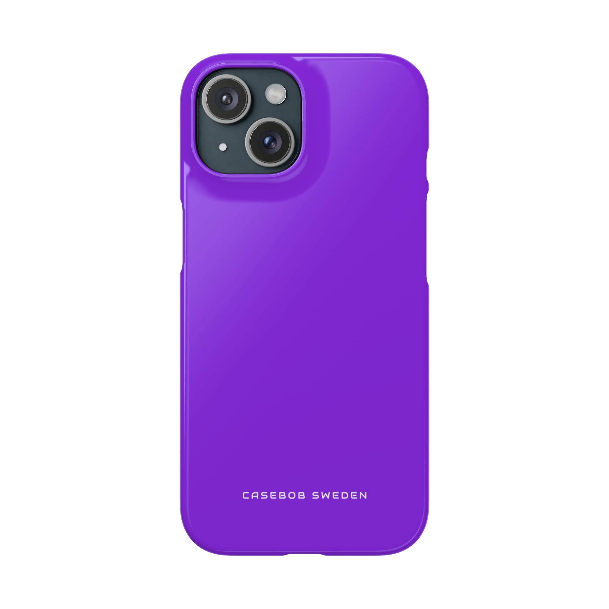 Blauviolettes iPhone 15 - Schlanke Handyhülle