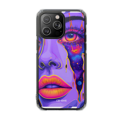 Cosmic Dreamscape Eye iPhone Case - Impact