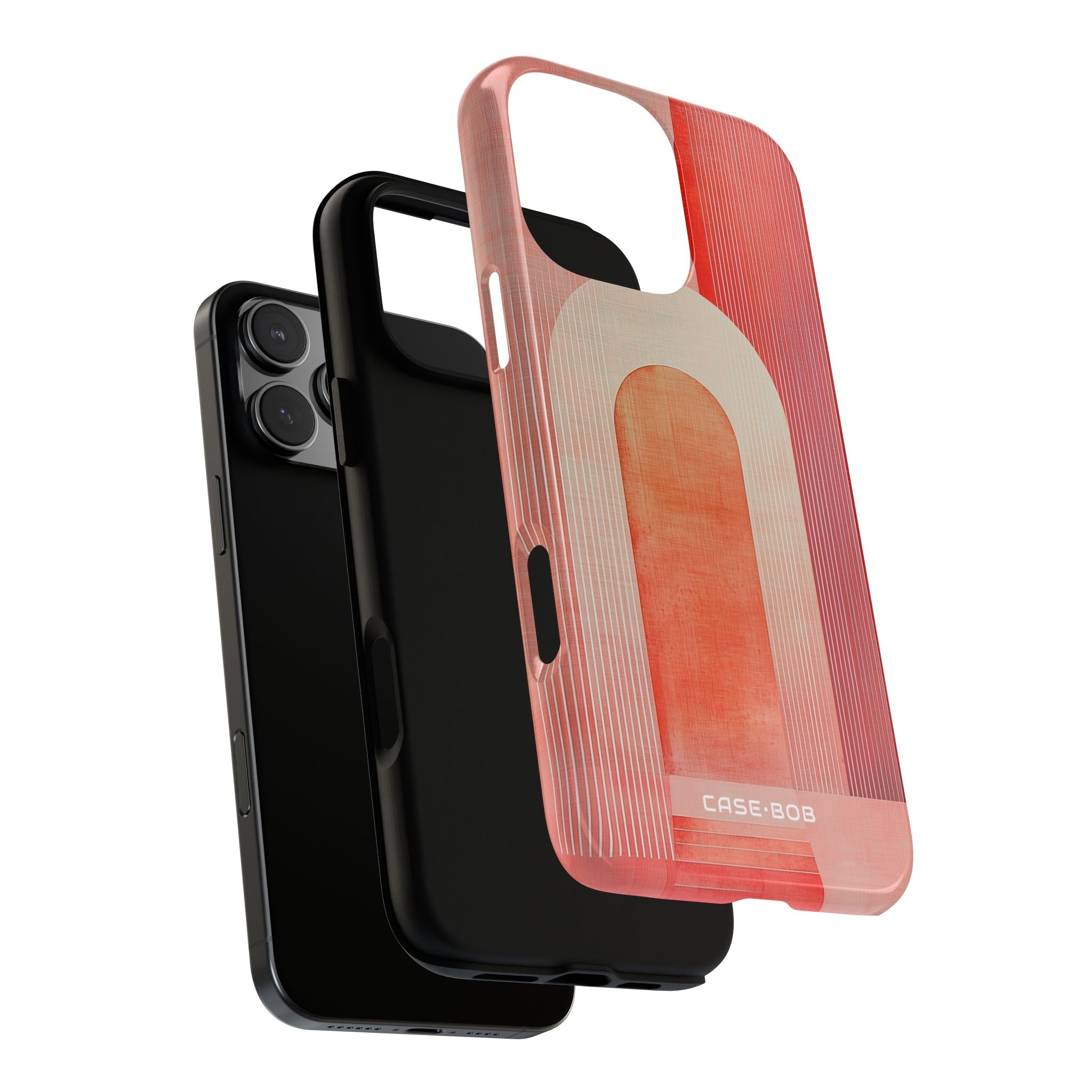 Crimson Arches iPhone 16 Pro Max Case - Tough