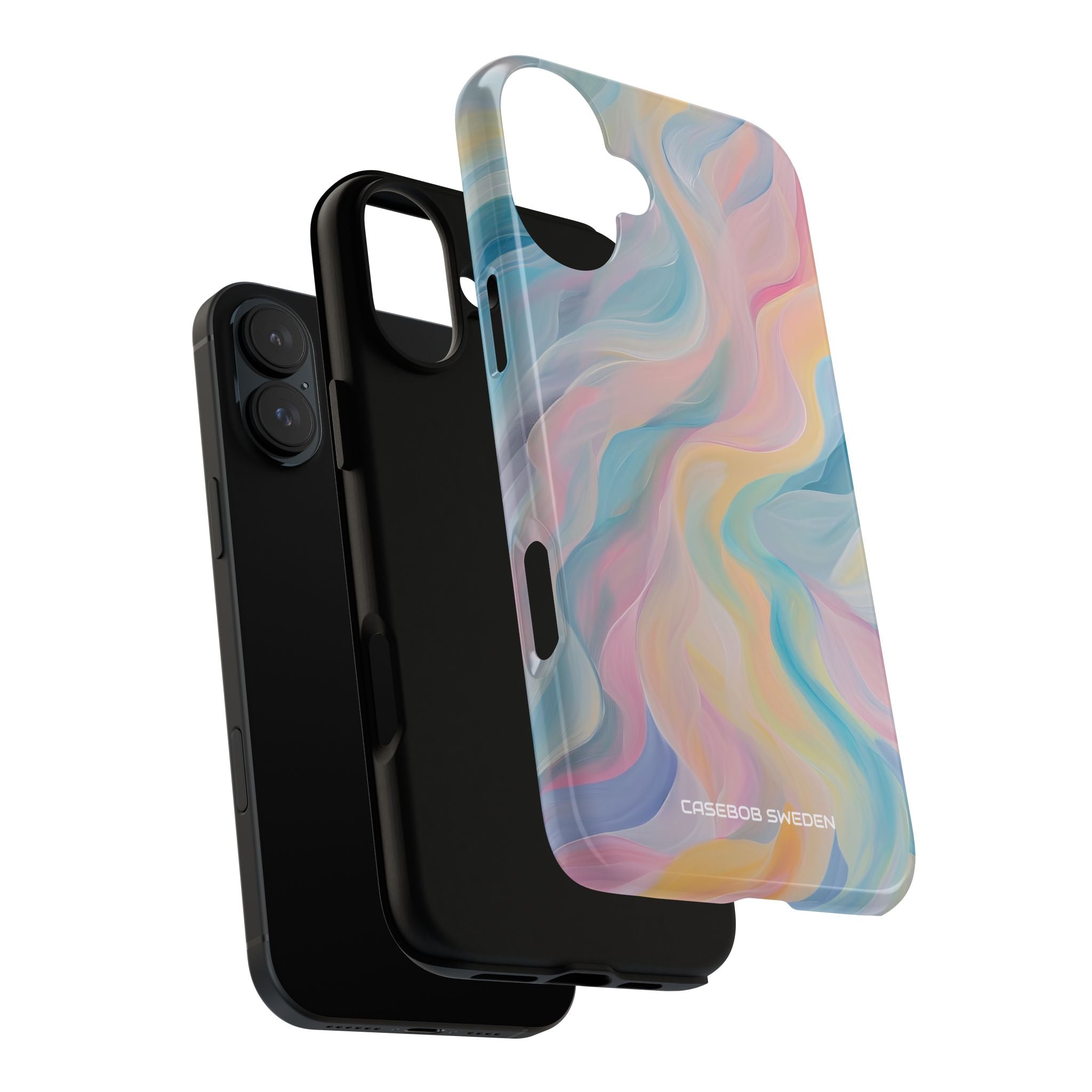 Dreamy Pastel Swirls - Tough iPhone 16 Phone Case