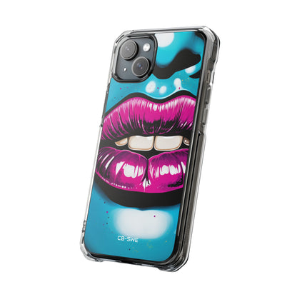 Vivid Lips Contrast iPhone Case - Impact