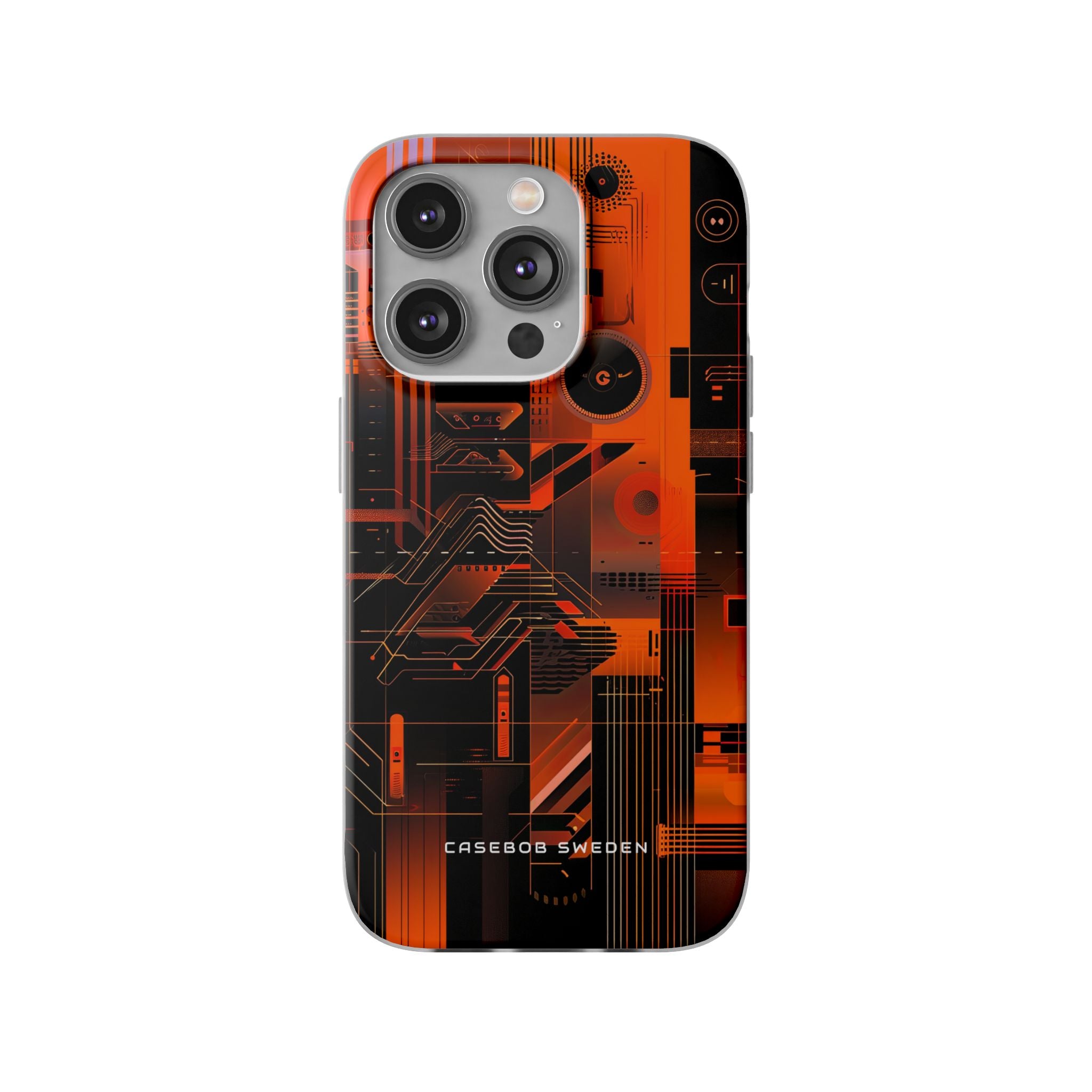 Gradient Circuitburst iPhone 14 - Flexi Phone Case