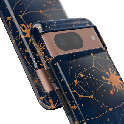 Zodiac Splendor Unveiled - Protective Phone Case