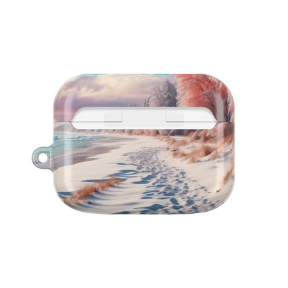 Snowy Footprints - AirPods Case