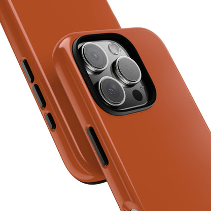 Gebrand oranje iPhone 16 - Tough