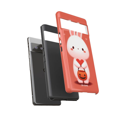 Bunny Holds Heart - Google Pixel Case