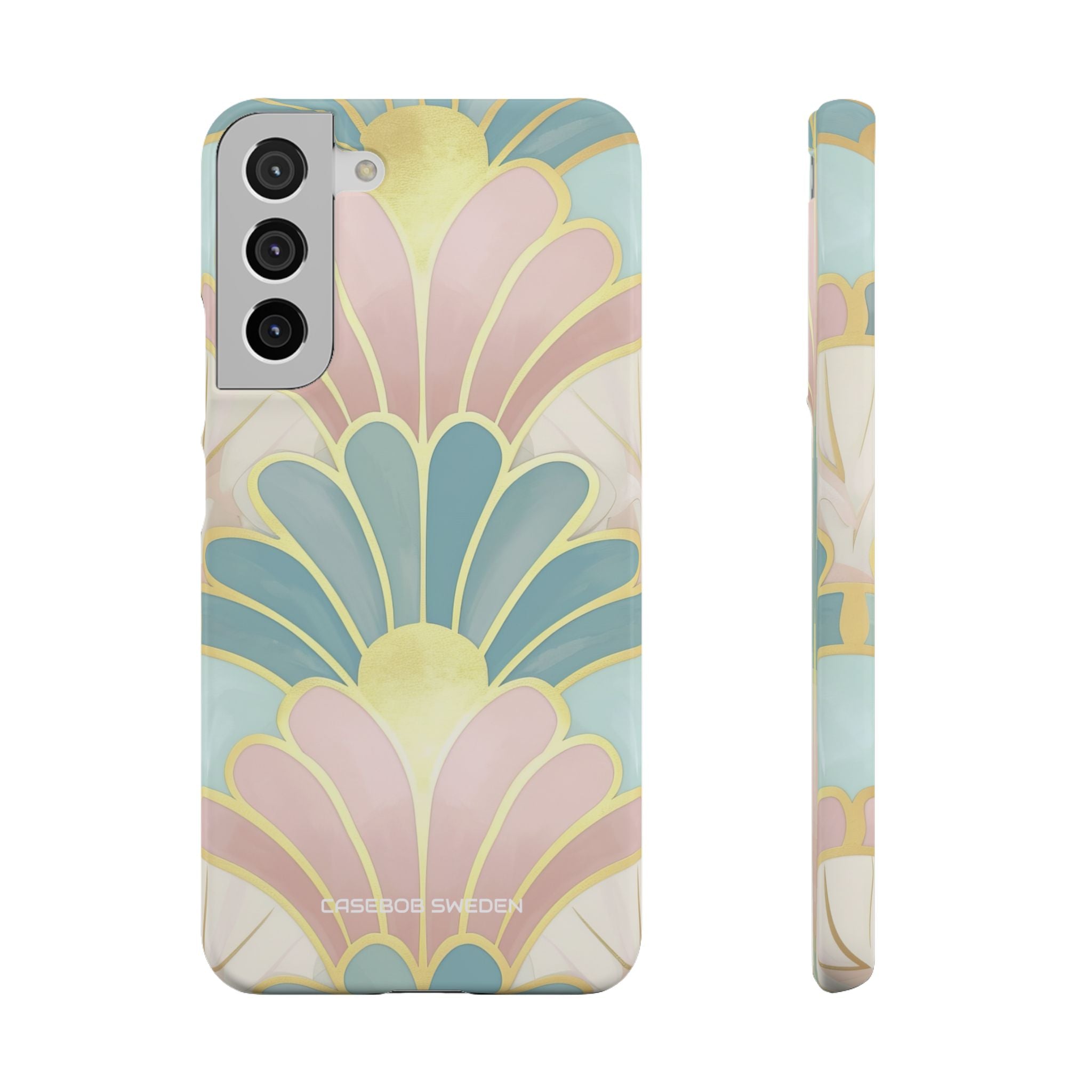 Pastel Deco Elegance - Slim Samsung S22 Phone Case