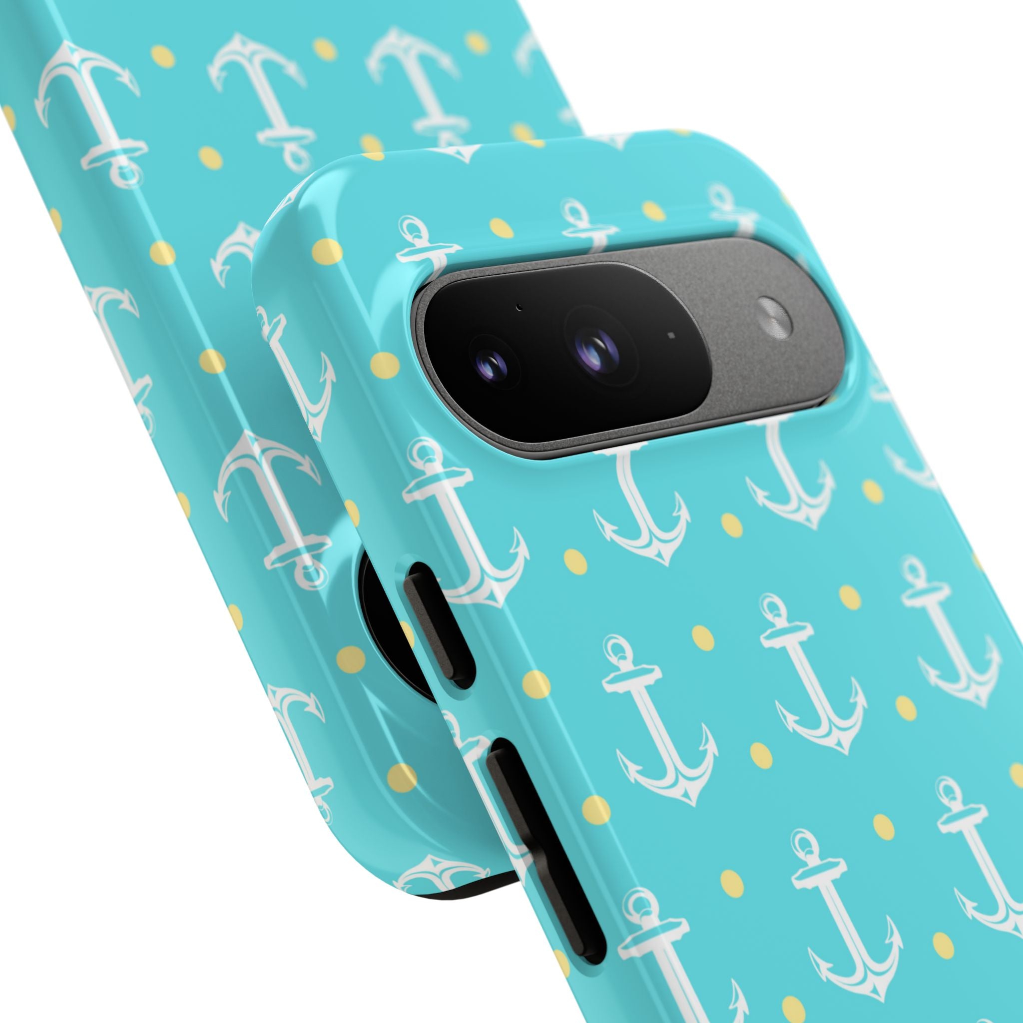 Nautical Anchors & Dots - Google Pixel Case