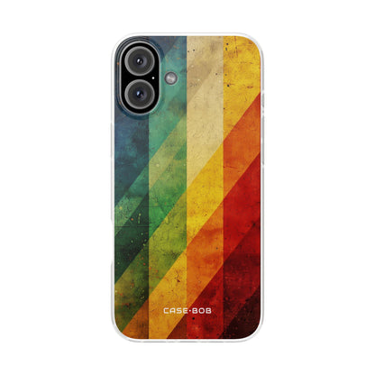 Diagonal Spectrum iPhone 16 Plus Case - Soft