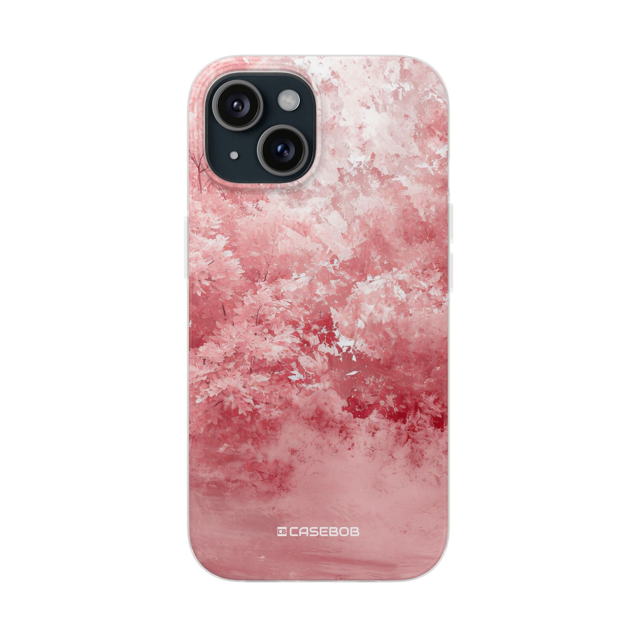 Pantone Rose | Handyhülle für iPhone (Flexible Hülle)