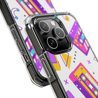 Retro Cassette Chaos iPhone Case - Impact