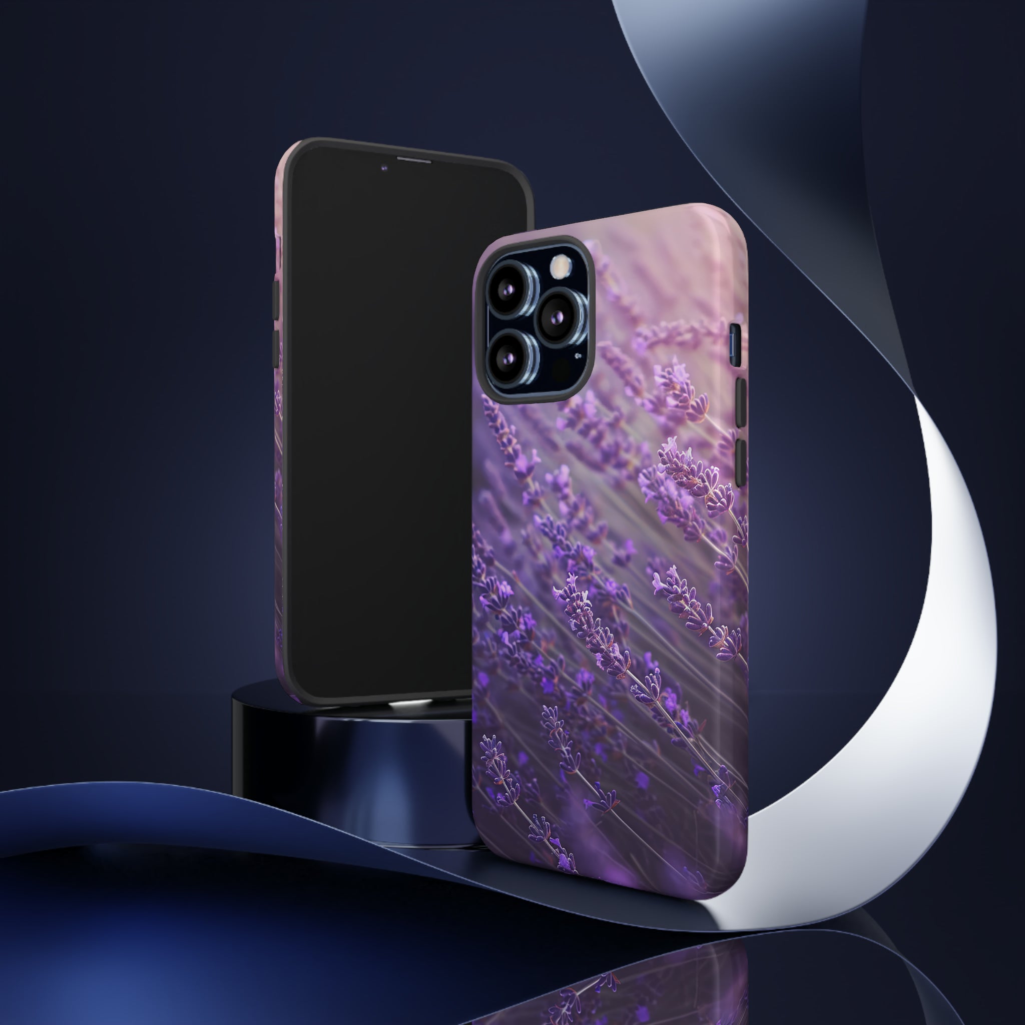 Lavender to Violet Shift - Protective Phone Case