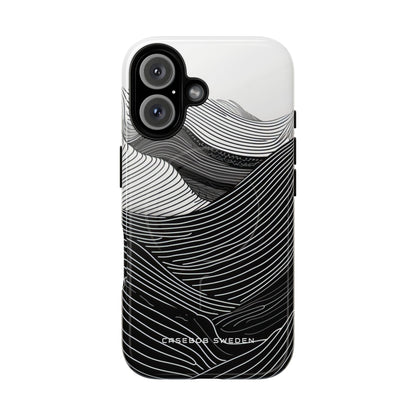 Undulating Horizon Waves iPhone 16  Tough+ Phone Case