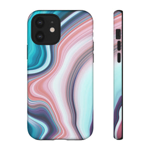 Pink Swirls - Protective Phone Case