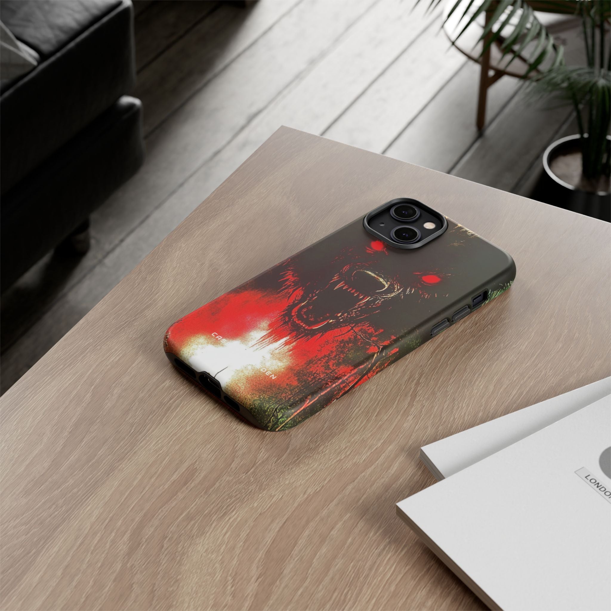 Bloodmoon Wolf's Lament iPhone 14 - Tough Phone Case