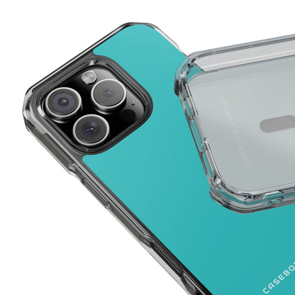 Dark Turquoise iPhone 16 - Clear Impact Phone Case