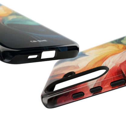 Vibrant Flower Burst - Samsung Case