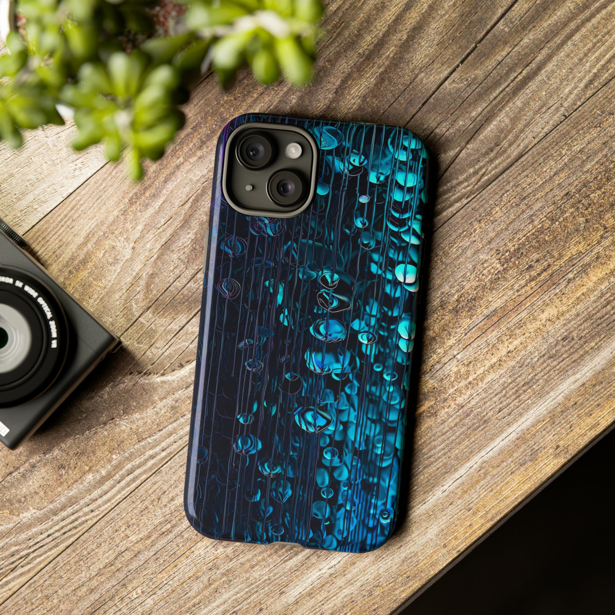 Digital Flow: Abstract Gradient - Protective Phone Case