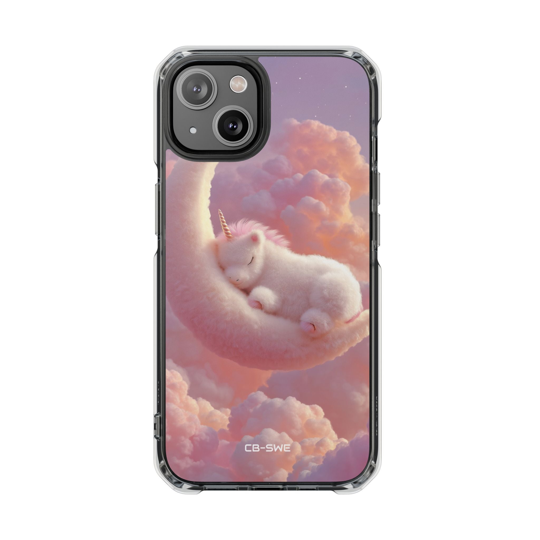 Dreamy Unicorn Nestles iPhone Case - Impact