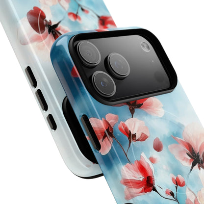 Pink Blossom Drift iPhone 17 Pro Max Case - Tough+