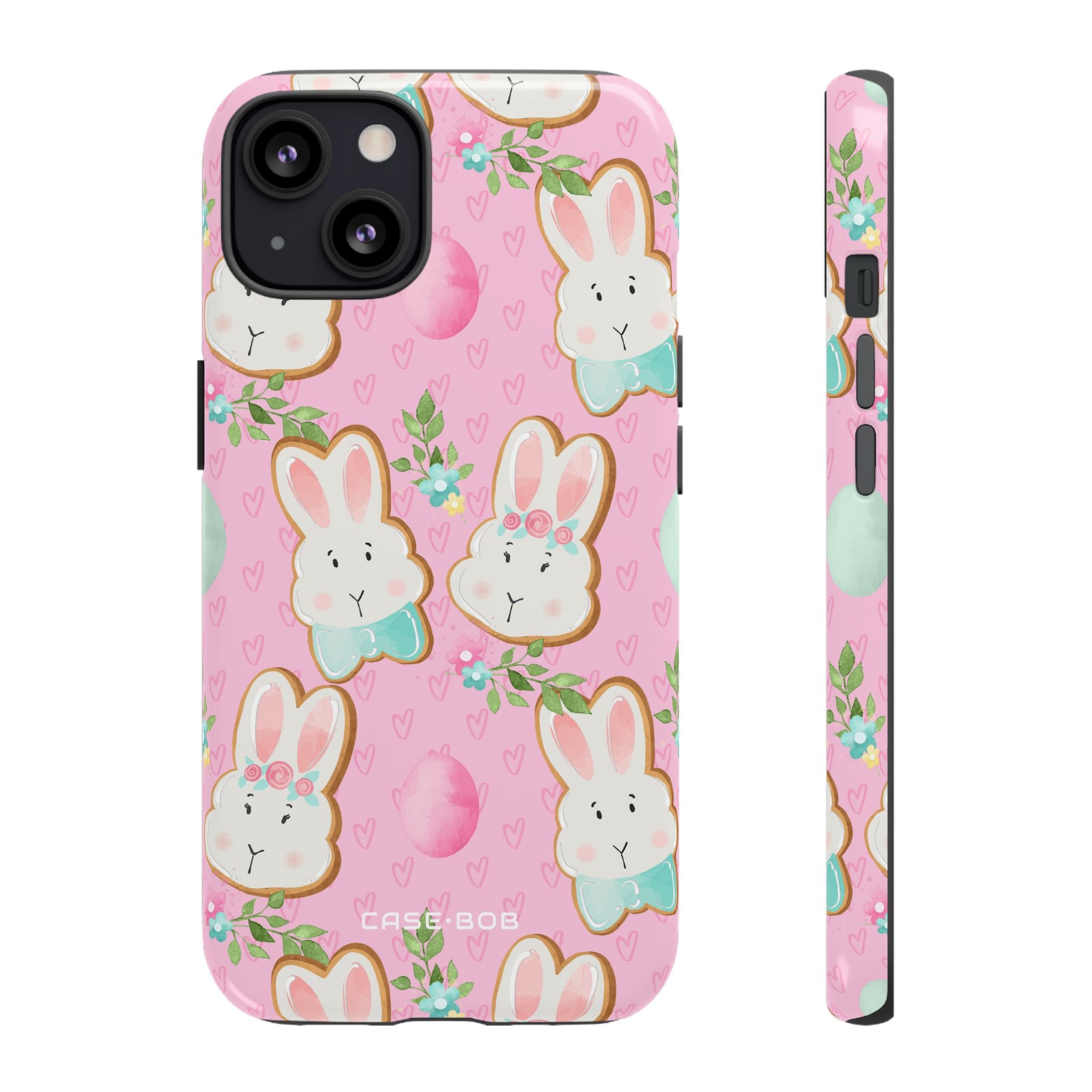 Bunny Blossom iPhone 13 Case - Tough